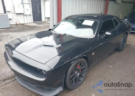 2015 Dodge Challenger R/T Scat Pack z USA, uszkodzony, nr VIN 2C3CDZFJ9FH769692
